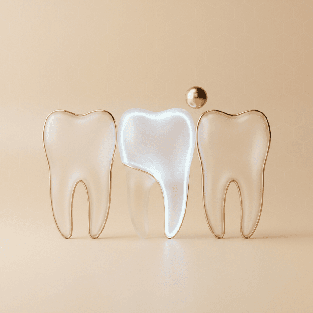 Lengthening short or stubby teeth